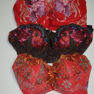 Chun's Fashion 32AA Padded Push up Bra (3 Pack)